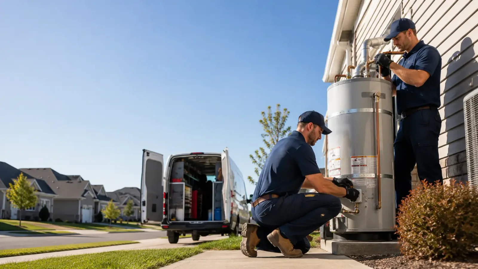 Water Heater Installation in Hendrix, OK